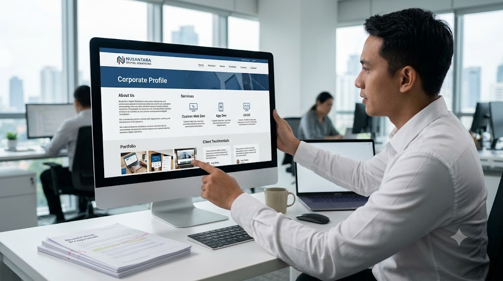 Tanpa Website Perusahaan yang Kredibel, Calon Klien B2B Ragu Bekerja Sama dengan Anda