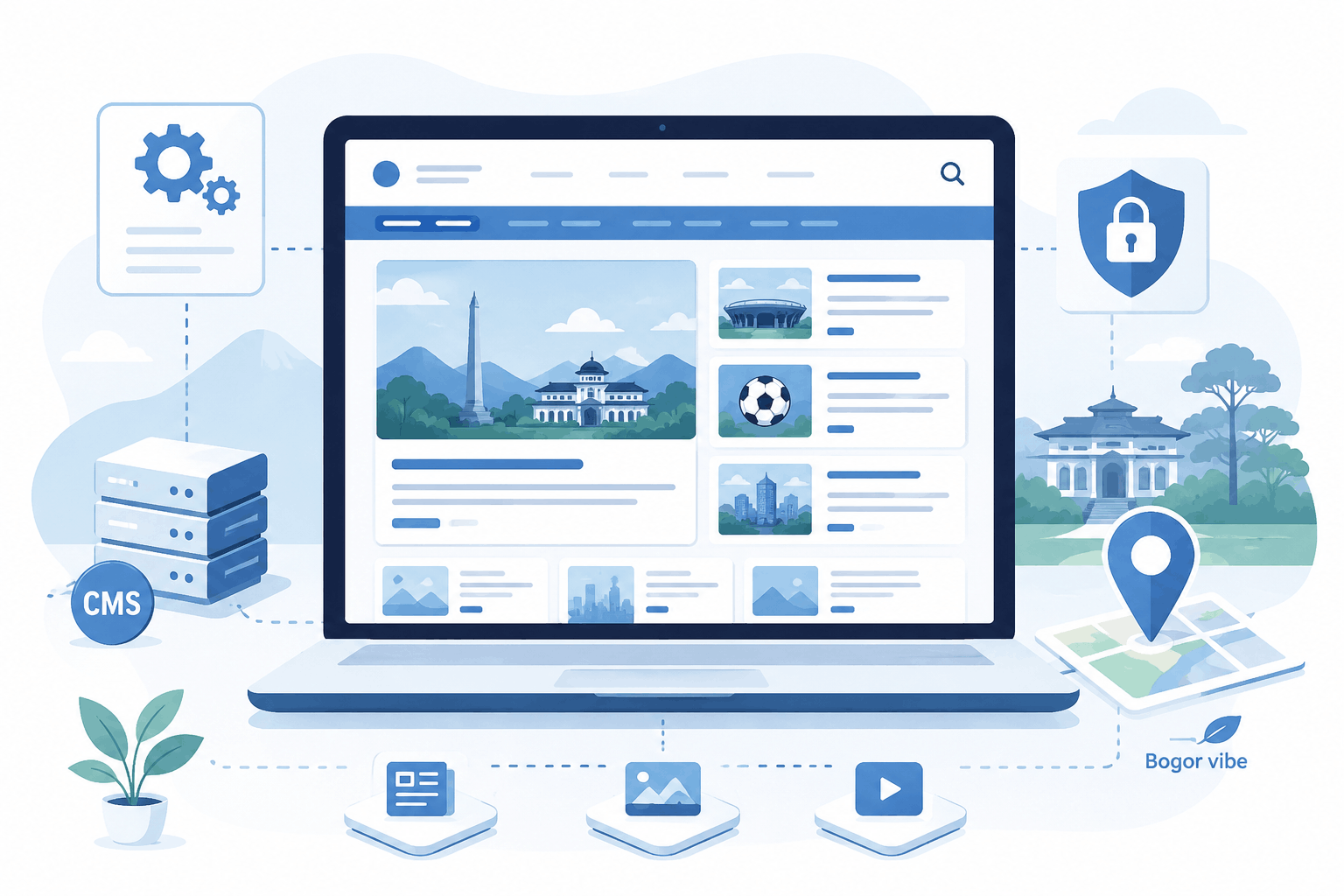 Dari Ide Jadi Portal Berita: Elemen Wajib yang Sering Dilupakan Calon Media Online di Bogor