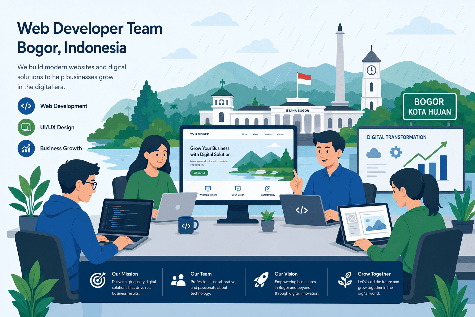 Bisnis Bogor Makin Bersaing di Era Digital dengan Jasa Pembuatan Website Terbaik