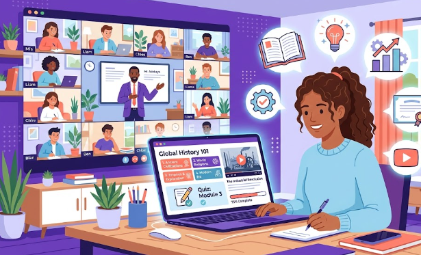 Platform E-Learning Berkualitas: Fitur & Teknologi Terdepan untuk Pendidikan Digital Sumatra