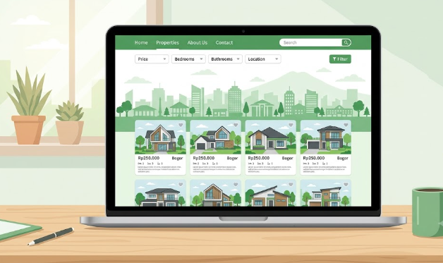 Website Properti Profesional: Senjata Wajib Agen dan Developer di Bogor yang Ingin Closing Lebih Cepat