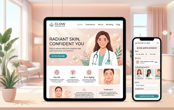 Fitur Website Klinik Kecantikan Bogor yang Bikin Pasien Langsung Percaya dan Booking