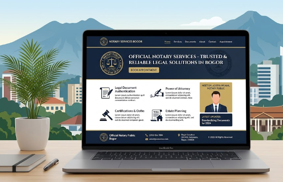Era Digital Sudah Tiba — Sudahkah Kantor Notaris Bogor Anda Hadir Secara Online?