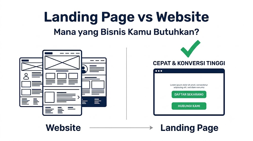 Apa Itu Landing Page dan Kapan Bisnis Kamu di Bogor Benar-Benar Membutuhkannya?