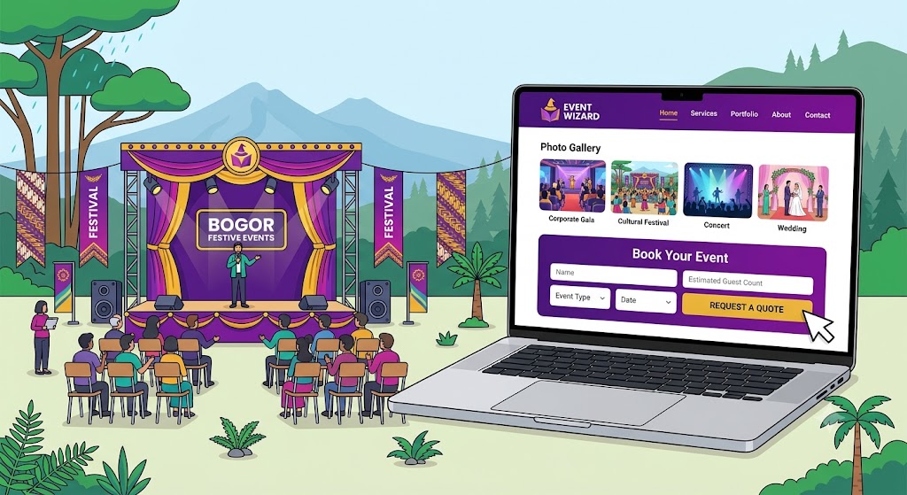 Portofolio Event Organizer Bogor Anda Harus Online: Inilah Caranya Menarik Klien Lebih Banyak