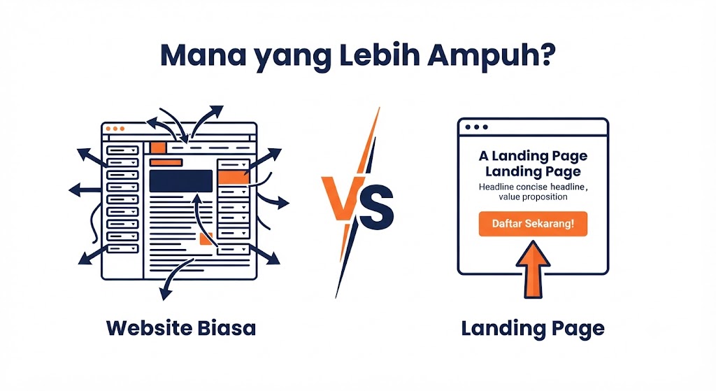 Bukan Website Biasa — Ini Kenapa Bisnis Bogor Butuh Landing Page untuk Tingkatkan Penjualan