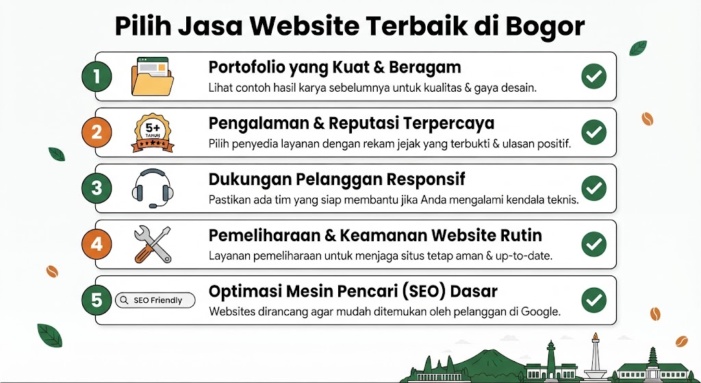 Bukan Sekadar Murah — Ini Kriteria Jasa Pembuatan Website Terbaik di Bogor