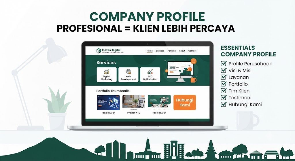 Bisnis Anda Terlihat Serius Belum? Saatnya Punya Company Profile Profesional di Bogor