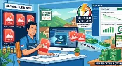 Website Toko Online dengan Optimasi Gambar Otomatis: Solusi Storage Hemat untuk Ribuan Foto Produk