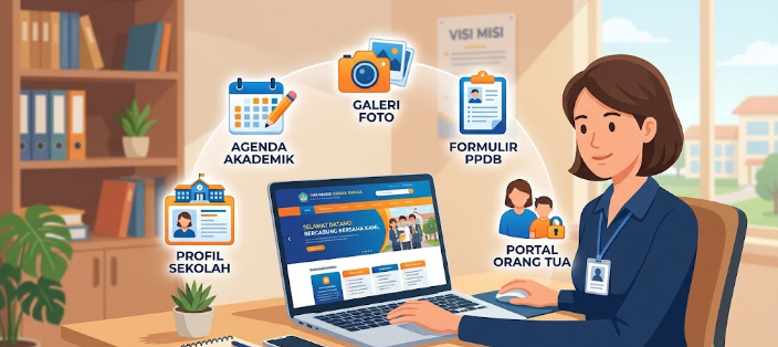 Membuat Website Sekolah yang Tepat Guna: Fitur-Fitur Wajib yang Tidak Boleh Ketinggalan