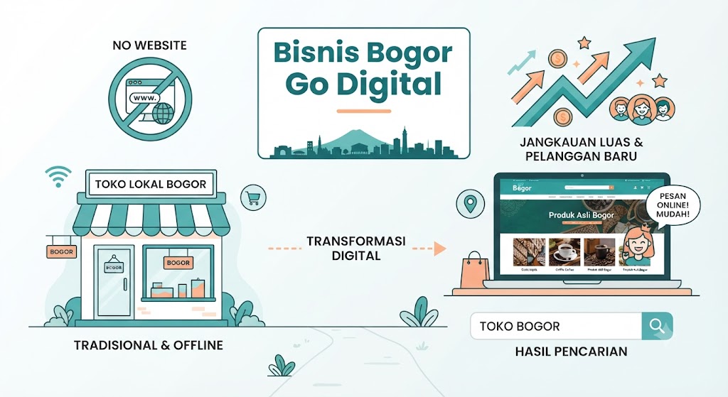 Website Bukan Kemewahan — Ini Kebutuhan Bisnis Anda di Bogor