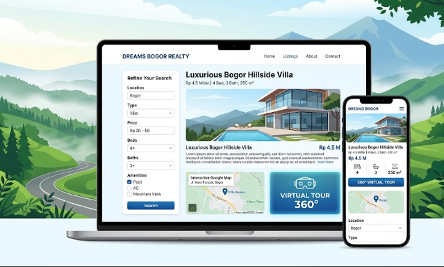 Website Properti Bukan Sekadar Brosur Digital — Ini Fitur yang Harus Ada agar Calon Pembeli Tidak Kabur