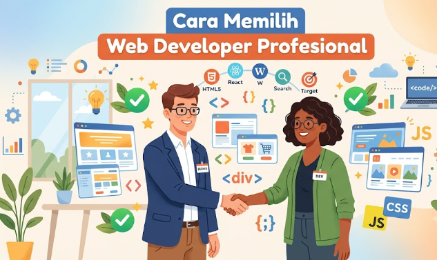 Cara Memilih Web Developer Bandung Profesional: Panduan Praktis untuk Bisnis Anda