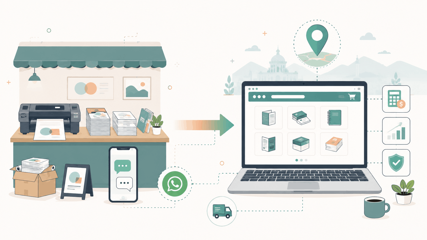 Kapan Usaha Percetakan di Bogor Perlu Punya Website Sendiri?