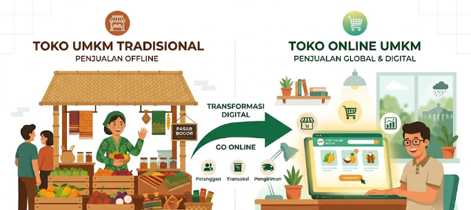 Website UMKM Bogor: Bukan Gaya-gayaan, Tapi Kebutuhan Nyata di Era Digital Ini