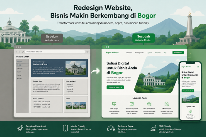 Website Bisnis Anda Sudah Ketinggalan? Ini Alasan Kuat untuk Segera Redesign