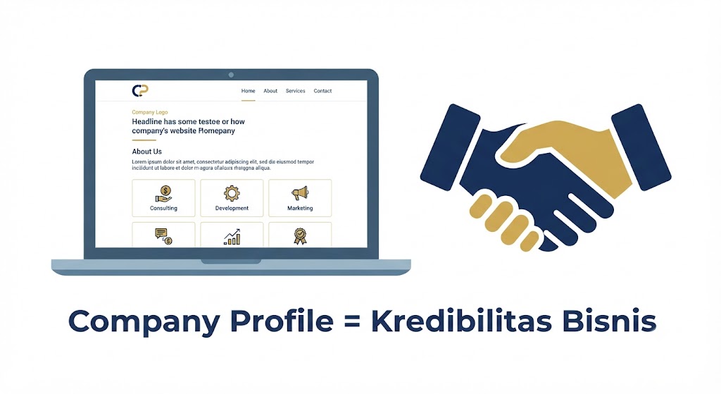 Website Company Profile Bukan Hiasan — Ini Senjata Bisnis Anda yang Sering Diabaikan