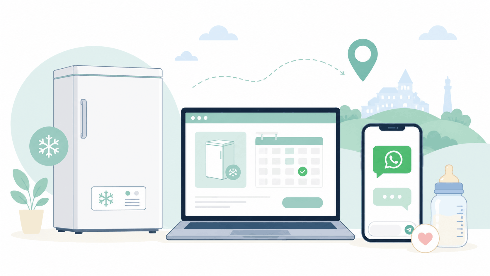 Kenapa Bisnis Rental Freezer ASI di Bogor Wajib Punya Website Sendiri