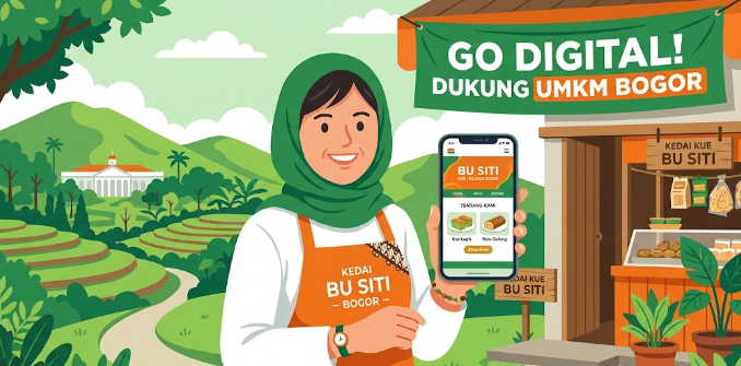 Digitalisasi Bisnis Bogor: Saatnya UMKM Lokal Tak Cuma Jualan di Pinggir Jalan