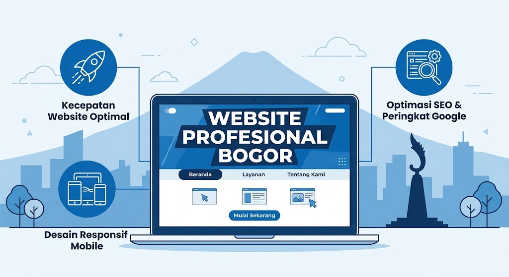 Mau Bisnis Lebih Dikenal di Bogor? Ini Saatnya Punya Website Profesional