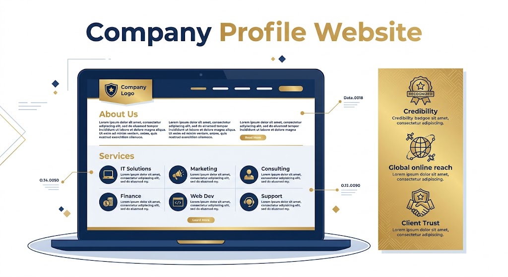 Perusahaan Sudah Bagus, Tapi Klien Baru Susah Masuk? Jawabannya Ada di Company Profile Website