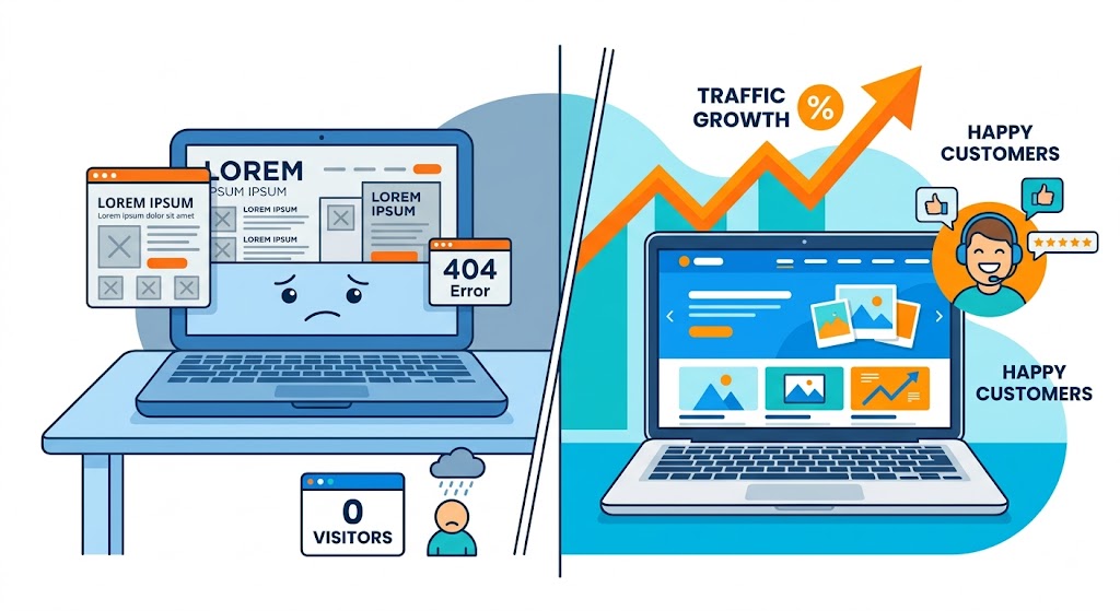 Bukan Soal Harga: Ini yang Benar-Benar Membedakan Website Murah dan Profesional
