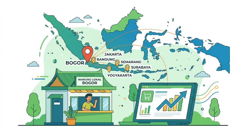 Bisnis di Bogor, Pelanggan dari Seluruh Indonesia — Begini Caranya Lewat Website