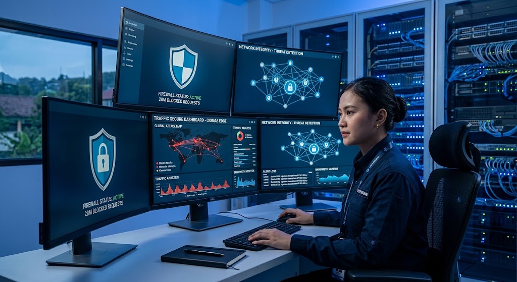 Jasa Pembuatan Website Bogor Terbaik Sistem Proteksi Keamanan DDoS Cloudflare