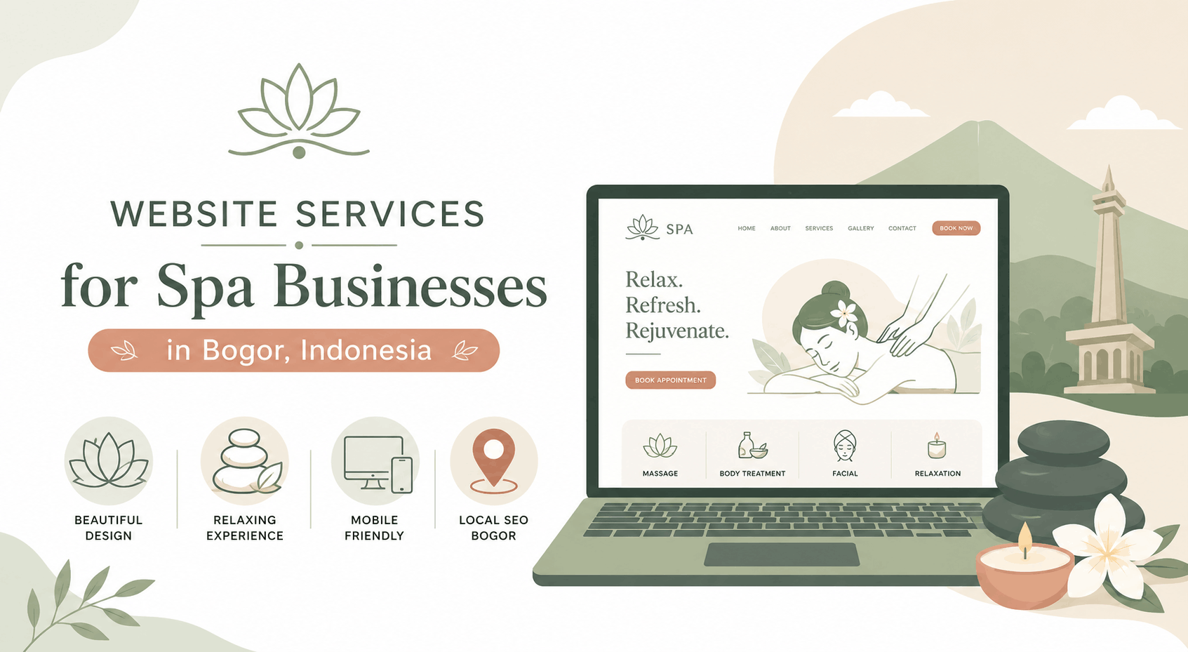 Spa di Bogor Makin Ramai Peminat, Tapi Sudah Punya Website Sendiri?