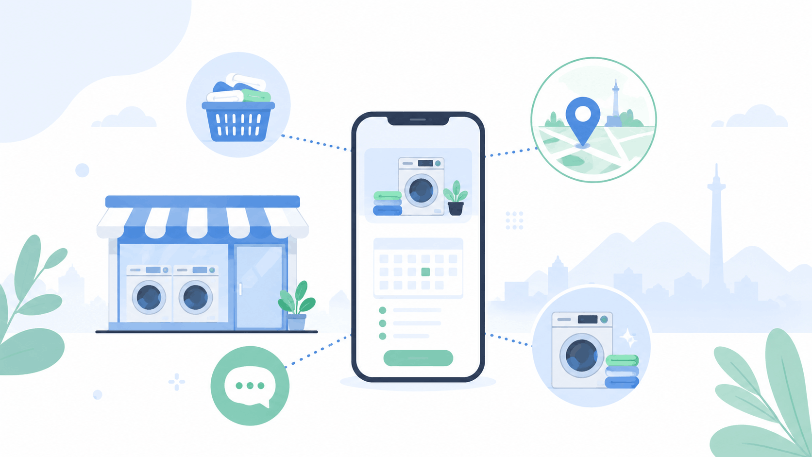 Laundry Kiloan Ramai Pelanggan? Ini Alasan Bogor Butuh Website, Bukan Cuma Spanduk