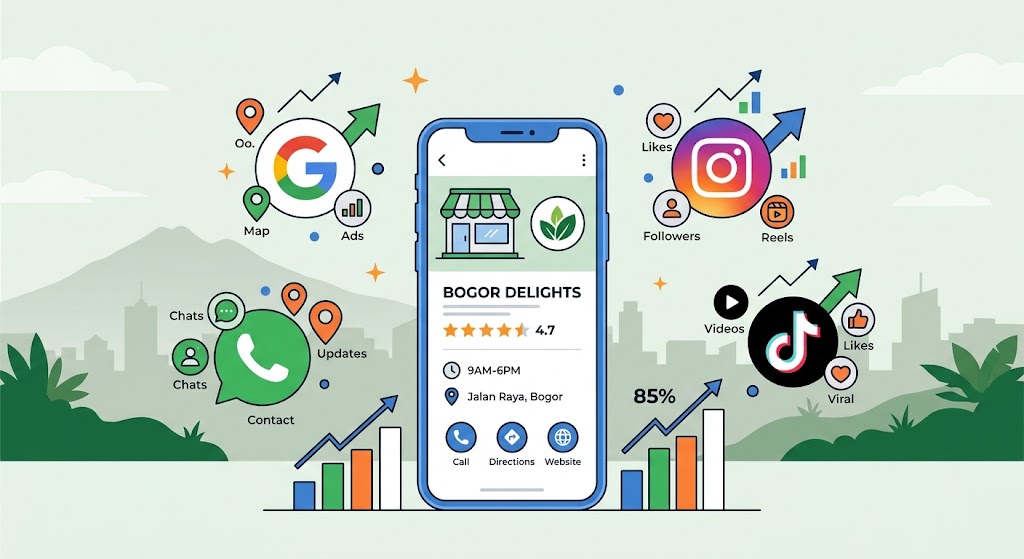 Apa Itu Digital Marketing dan Channel Mana yang Paling Cocok untuk Bisnis di Kabupaten Bogor?