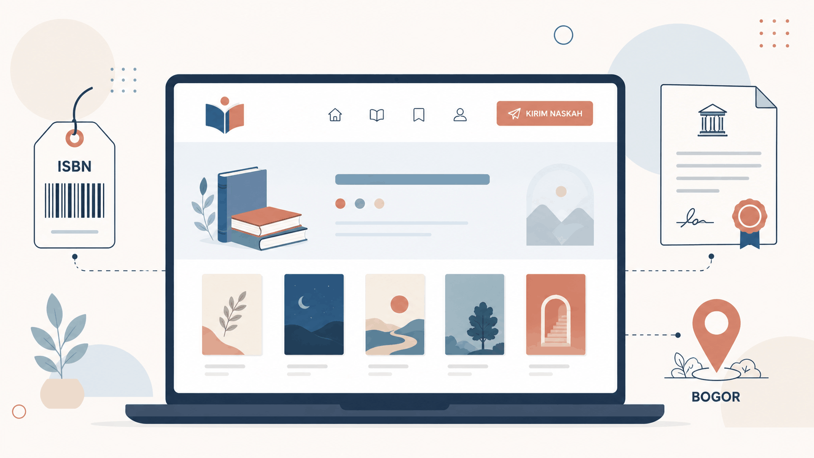 Kenapa Penerbit Buku Kecil di Bogor Perlu Website, Bukan Cuma Media Sosial