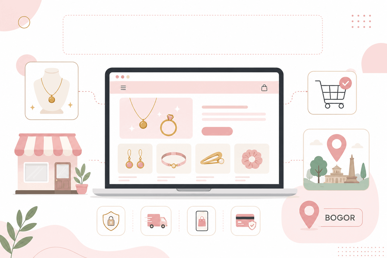 Kenapa Toko Aksesoris di Bogor Perlu Website Sendiri, Bukan Cuma Mengandalkan Marketplace