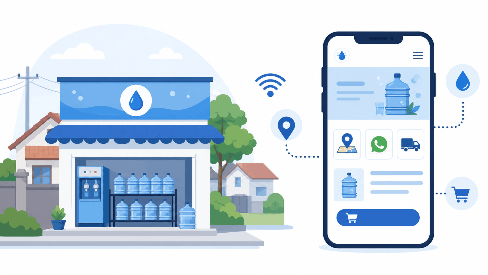 Depot Air Isi Ulang Menjamur di Bogor, Tapi Kenapa Punya Website Masih Sering Dianggap Nggak Penting?
