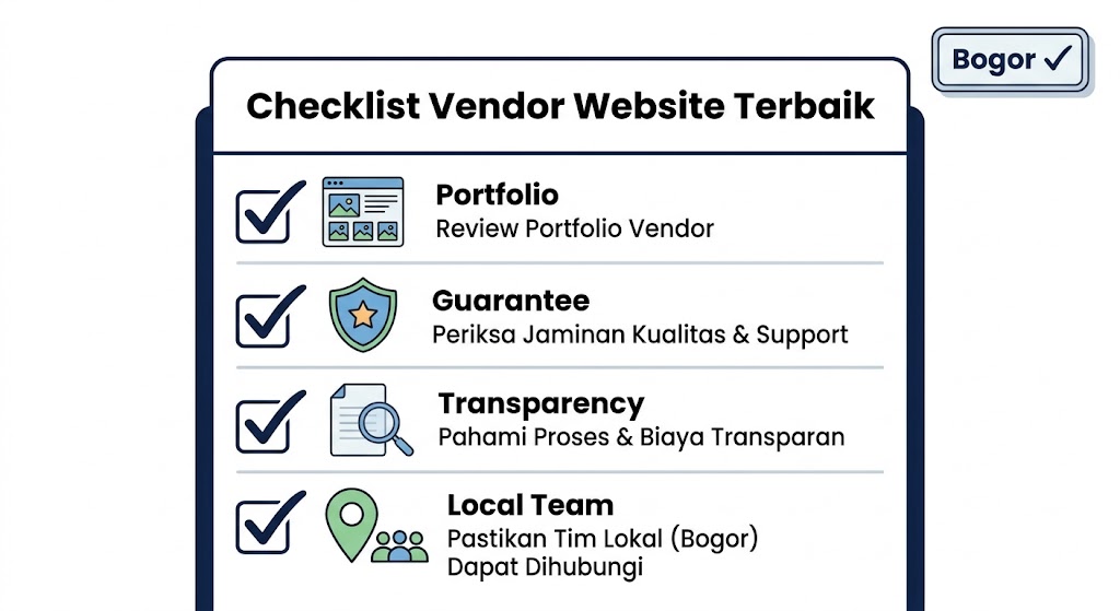 5 Hal yang Wajib Kamu Cek Sebelum Percayakan Website ke Jasa di Bogor