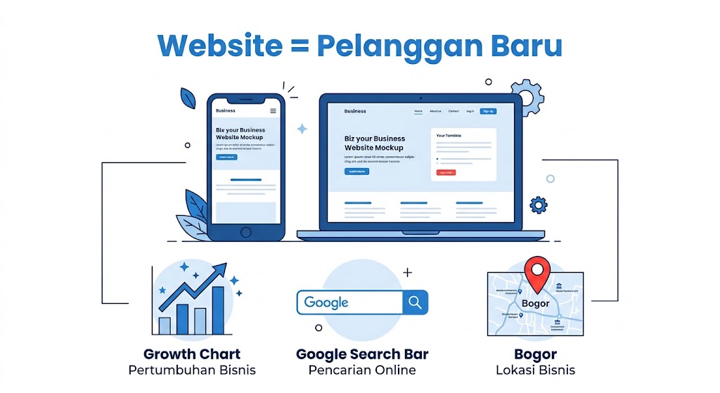 Bukan Sekadar Tampilan — Ini yang Sebenarnya Bisa Dilakukan Website untuk Bisnismu di Bogor