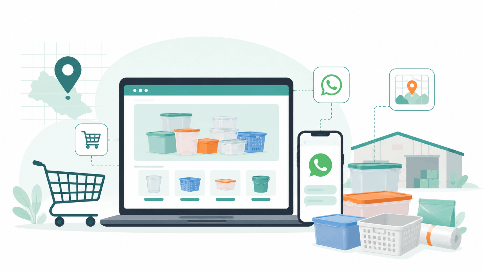 Toko Plastik di Bogor Masih Andalkan Grup WhatsApp? Ini Alasan Perlu Punya Website Sendiri
