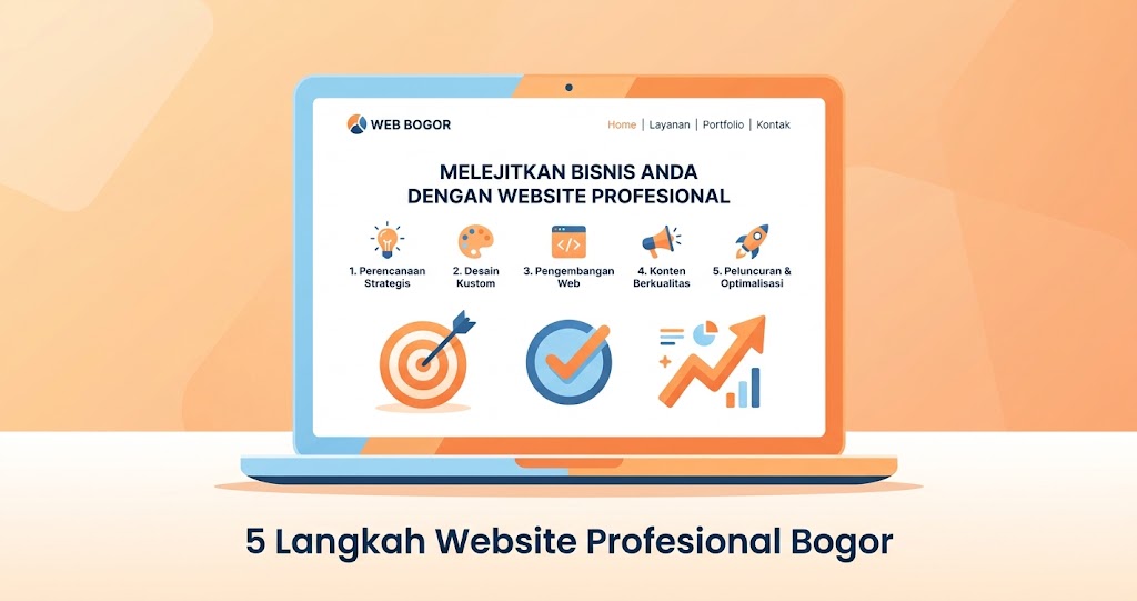 Website Profesional Bisnis Bogor: Cara Simpel Tanpa Ribet Buat Pemula