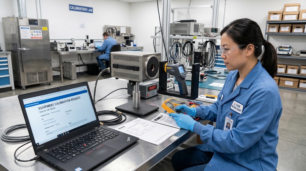 Website untuk Laboratorium Kalibrasi Termometer Inframerah: Kenapa Form Permohonan Online Mempercepat Layanan