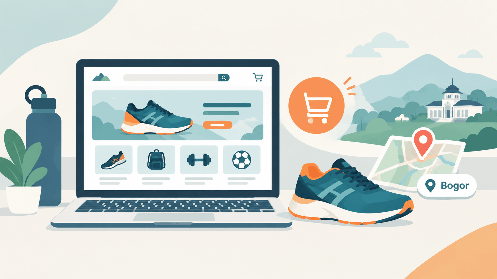 Kenapa Toko Olahraga di Bogor Butuh Website Sendiri, Bukan Cuma Marketplace
