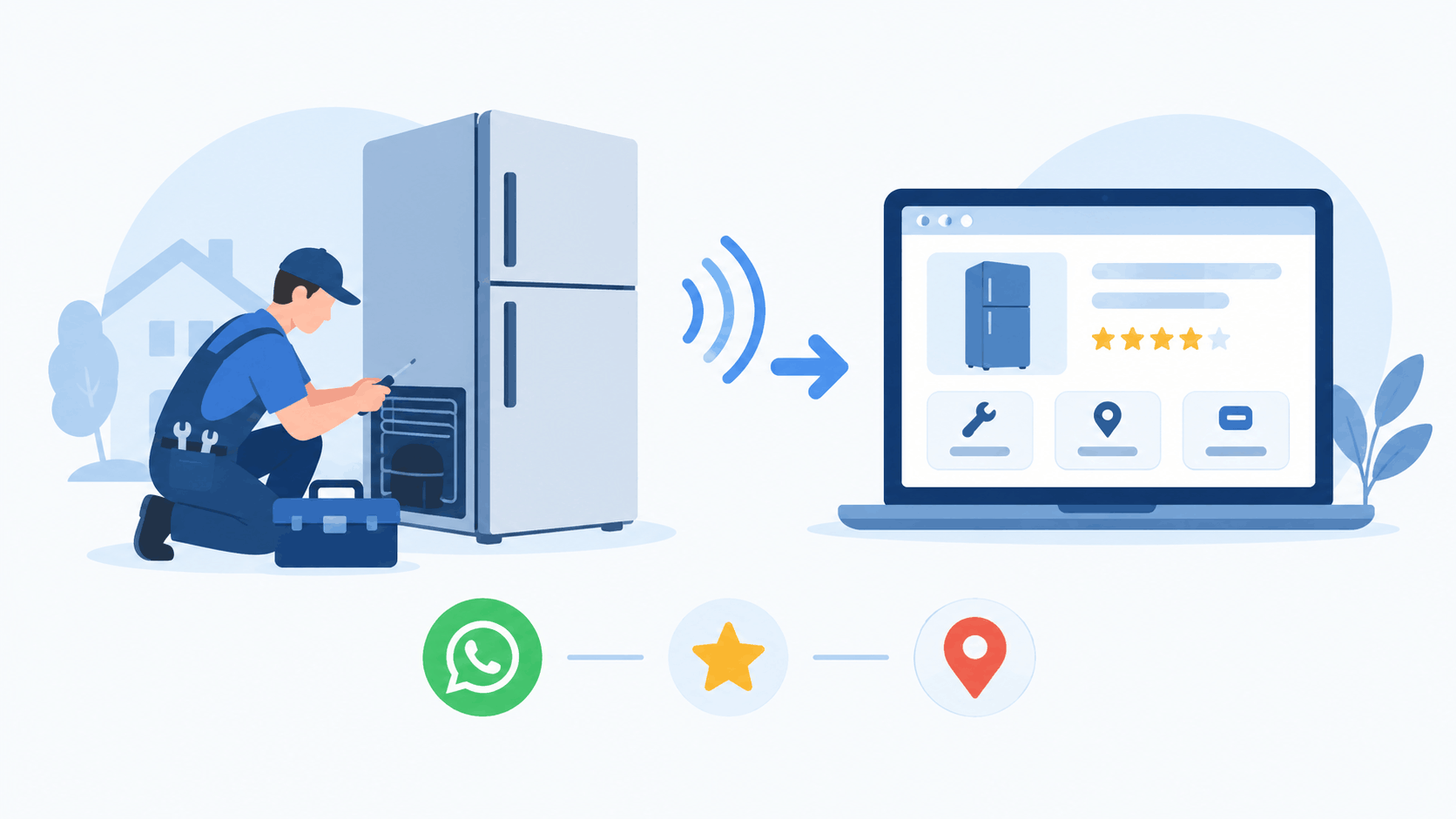 Kenapa Usaha Jasa Service Kulkas di Bogor Wajib Punya Website Sendiri?