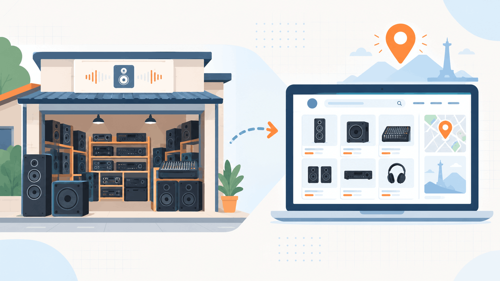 Toko Sound System di Bogor Masih Andalkan WA dan IG? Ini Alasan Waktunya Punya Website Sendiri