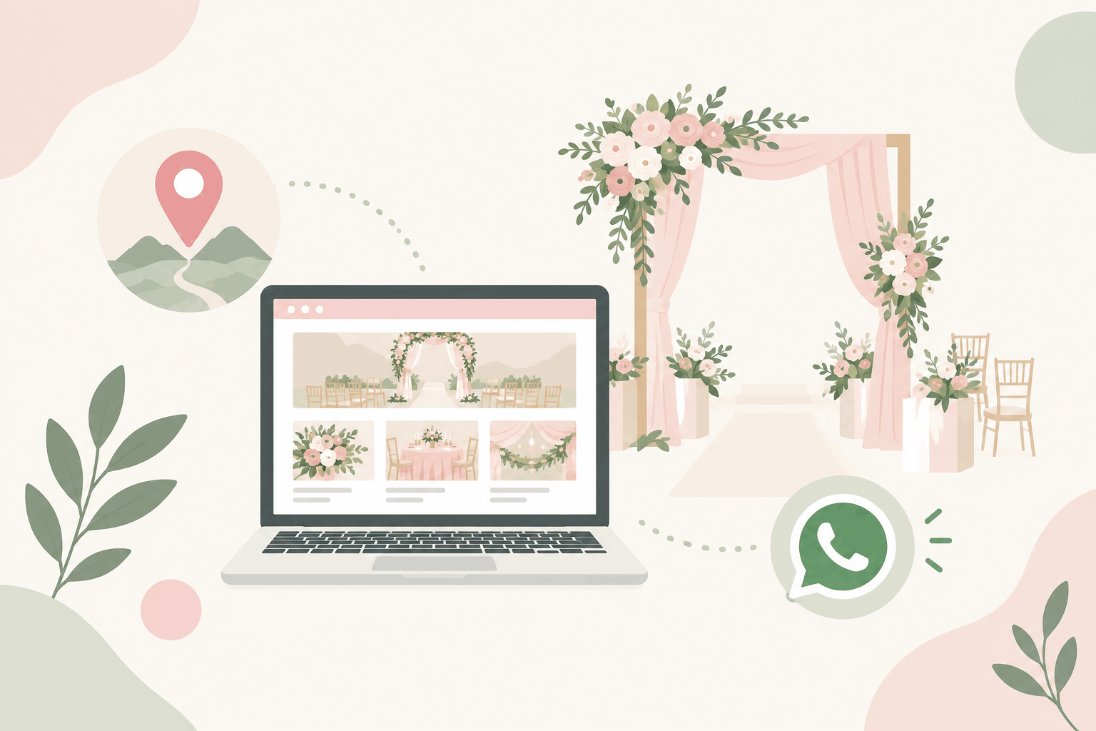 Kenapa Jasa Dekorasi Pernikahan di Bogor Butuh Website Sendiri, Bukan Cuma Instagram