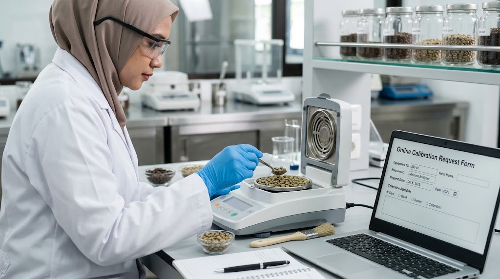 Jasa Pembuatan Website Bogor dengan Form Permohonan Sertifikat Kalibrasi Moisture Analyzer