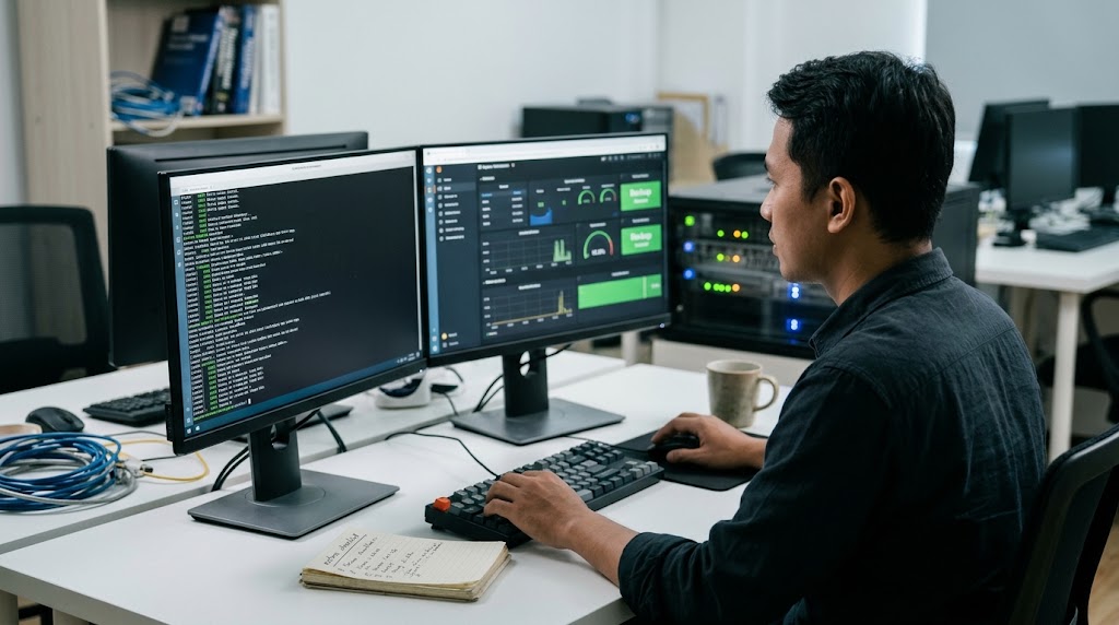 Jasa Website Bogor Konfigurasi Cron Job Backup Otomatis: 7 Hal agar Data Website Anda Selamat Saat Server Bermasalah