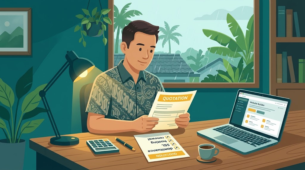Anatomi Biaya Website: Daftar Komponen yang Wajib Ada di Penawaran Jasa Website Bogor Terbaik